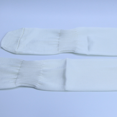 Orthotic Glass Fiber Socks For Carbon Fiber Foot Low Waist White Color
