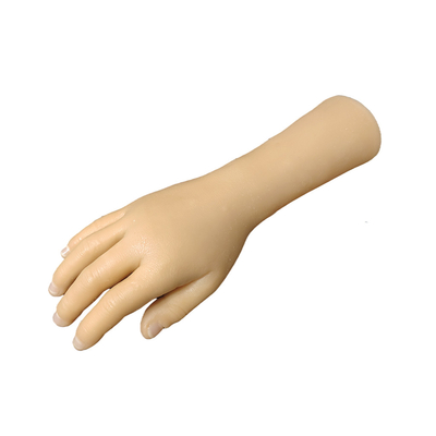 XXL Female Prosthetic Gloves Silicone With Zipper