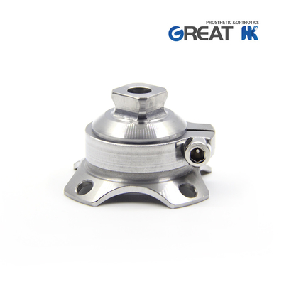 45Kg Max Prosthetic Pediatric Components Rotatable Four Prong Adapter Pyramidal