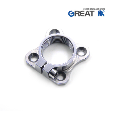 Stainless Steel Lower Limb Pediatric Prosthetic Components AK Bolck Attachment Adaptor