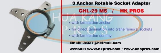 3 Anchor Rotatable Socket Adaptor