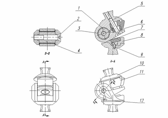 Single Axis Knee Joint With Adjustable Constant Friction  stainless steel  Max load 100Kg