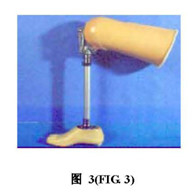 Four Bar Knee Joint for Knee Disarticulation  stainless steel/ titanium  3R46