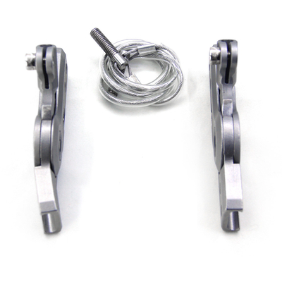 Swiss Lock Knee Joint For Orthoses Aluminum 7075 Width 19mm Cable Controlled