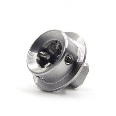 Stainless Steel Prosthetic Components Adult Pyramid To Pediatric Receiver Adaptor