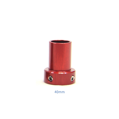 Aluminum Pediatric Prosthetic Short Pylon Adapter Length 40mm Diameter 22mm
