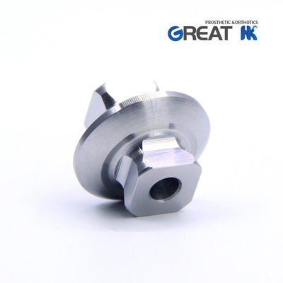 Stainless Steel Pediatric Double Pyramid Adapter For Max Load 45Kg 99lbs