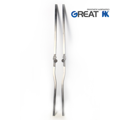 Pediatric Orthoses Knee Joints Drop Lock Knee Joint Stainless Steel For Child 13mm