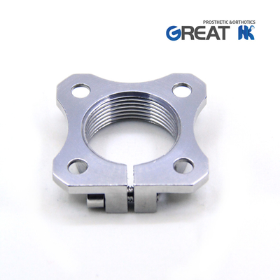 Stainless Steel Lower Limb Pediatric Prosthetic Components AK Bolck Attachment Adaptor