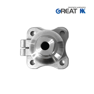 Stainless Steel Lower Limb Prosthetic Components , Pyramid Socket Adapter