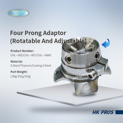 Four Prong Adaptor (Rotatable And Adjustable)