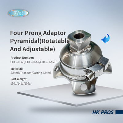 Four Prong Adaptor Pyramidal(Rotatable And Adjustable)