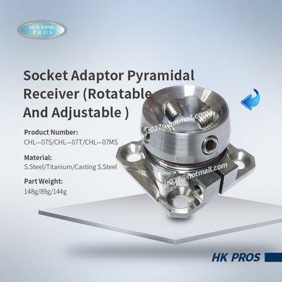 Socket Adaptor Pyramidal  Receiver (Rotatable  And Adjustable )